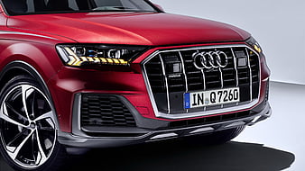 Audi Q7 55 TFSI quattro S line 2019 3, HD wallpaper