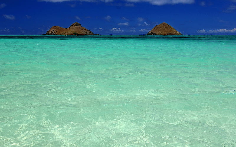 oahu -American beach scenery, HD wallpaper