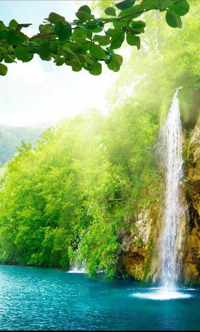 Waterfall, karen story, waterfalls, HD phone wallpaper | Peakpx