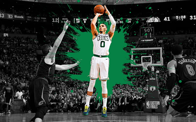 Jayson Tatum dunk basketball players NBA Boston Celtics basketball HD  wallpaper  Peakpx