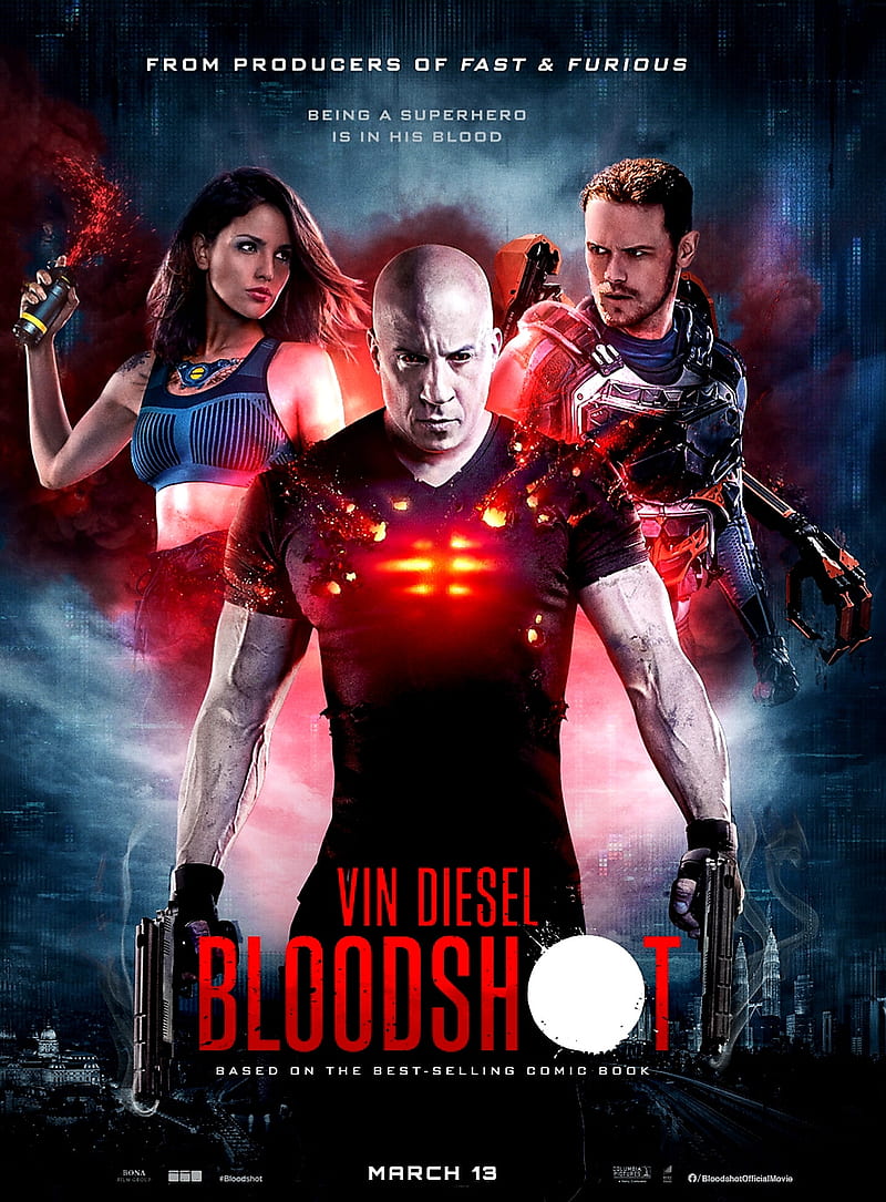 Bloodshot , movie poster, HD phone wallpaper
