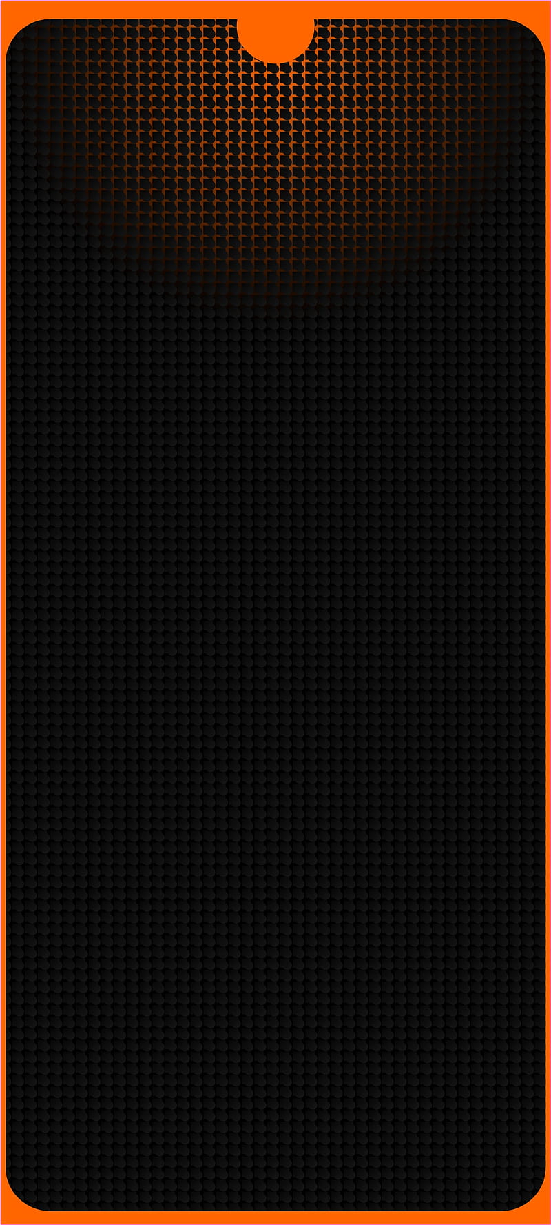 S21 ultra, orange, samsung, neon, design, black, dark, pattern, HD phone wallpaper