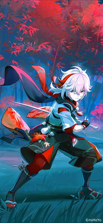 Kazuha – một trong những nhân vật quan trọng và được yêu thích trong trò chơi Genshin Impact. Hình nền Kazuha với những đường nét hoàn hảo như một kiệt tác sẽ khiến bạn say mê và phải ngắm nhìn đi ngắm nhìn lại không ngừng!
