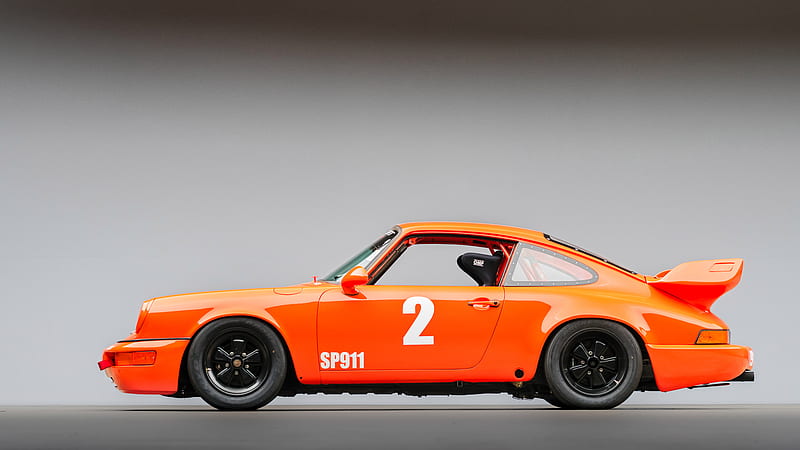 Porsche, Porsche 911SC, Sport Car, Coupé, Race Car, Old Car, Orange Car, Car, HD wallpaper