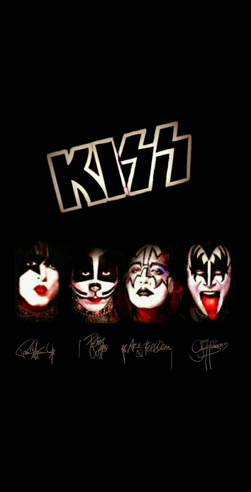 Kiss band, band, band, kiss, metal