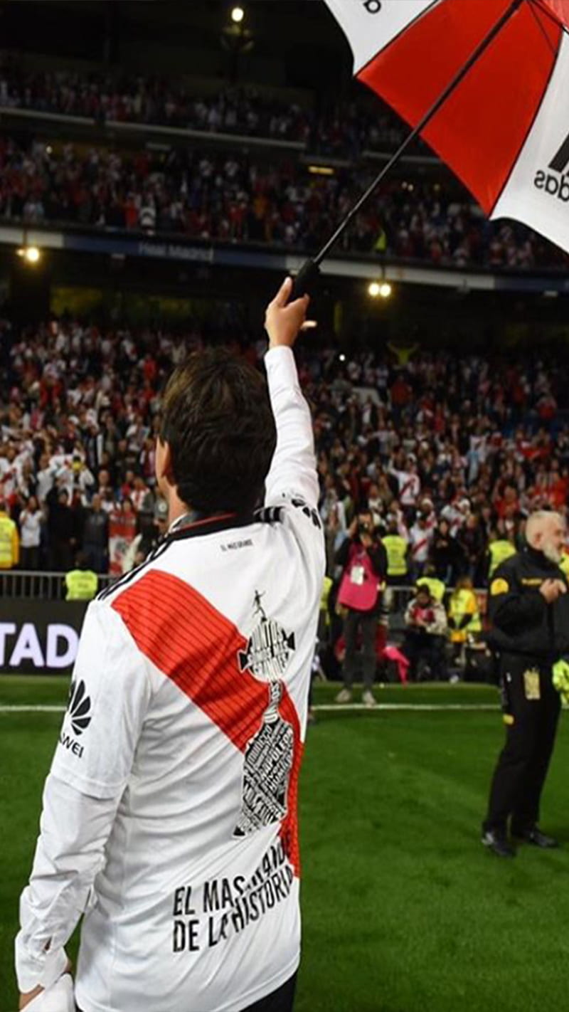 UN HINCHA MAS, marcelo gallardo, river plate, copa libetadores, superclasico, campeon, HD phone wallpaper