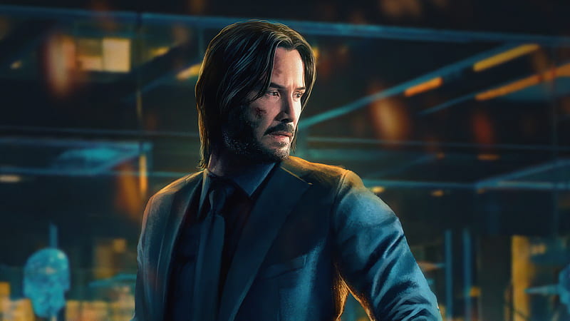 John Wick New, john-wick, movies, artwork, artstation, HD wallpaper