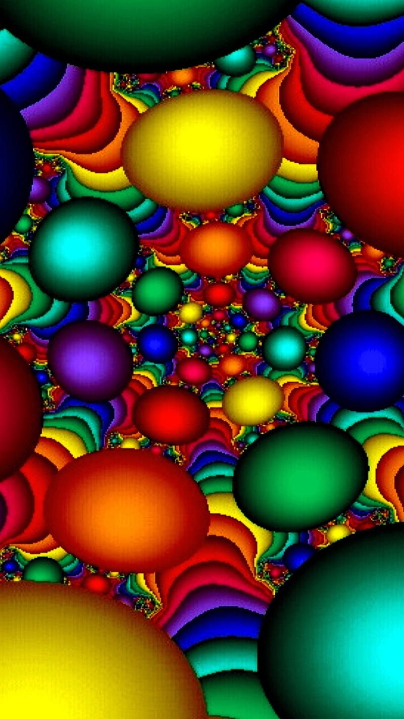 3D Neon Balls, 3D, Abstract, Barry, Colors, desenho, Neon, HD phone  wallpaper | Peakpx
