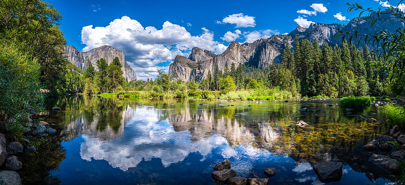 National Park, Yosemite National Park, Mountain, Nature, USA, HD wallpaper