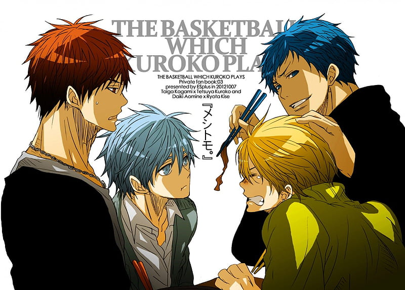 Kuroko no Basket, Tetsuya Kuroko, RyotaKise, Anime, Kuroko no Basuke, DaikiAomine, Boys, Taiga Kagami, HD wallpaper