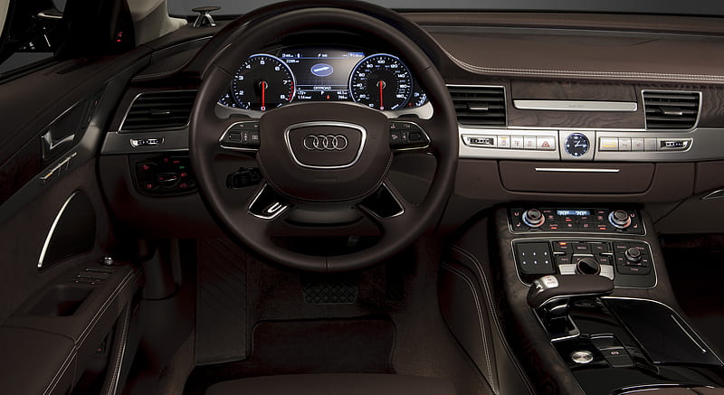 2013 Audi A8 L 3.0T US-Version - Interior , car, HD wallpaper