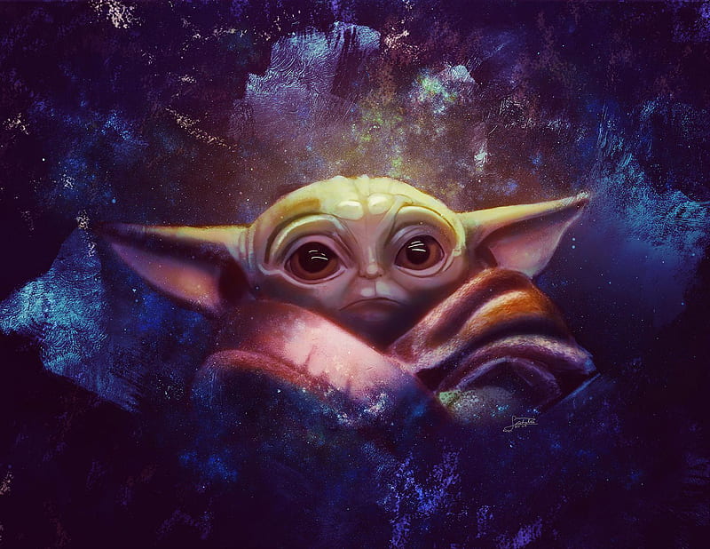 Baby Yoda 2020 Art, HD wallpaper