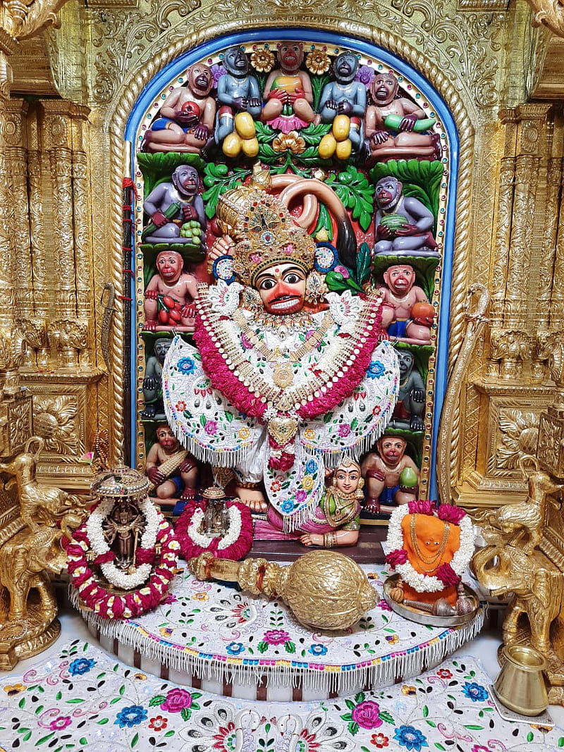 Hanumanji, god, india, HD phone wallpaper