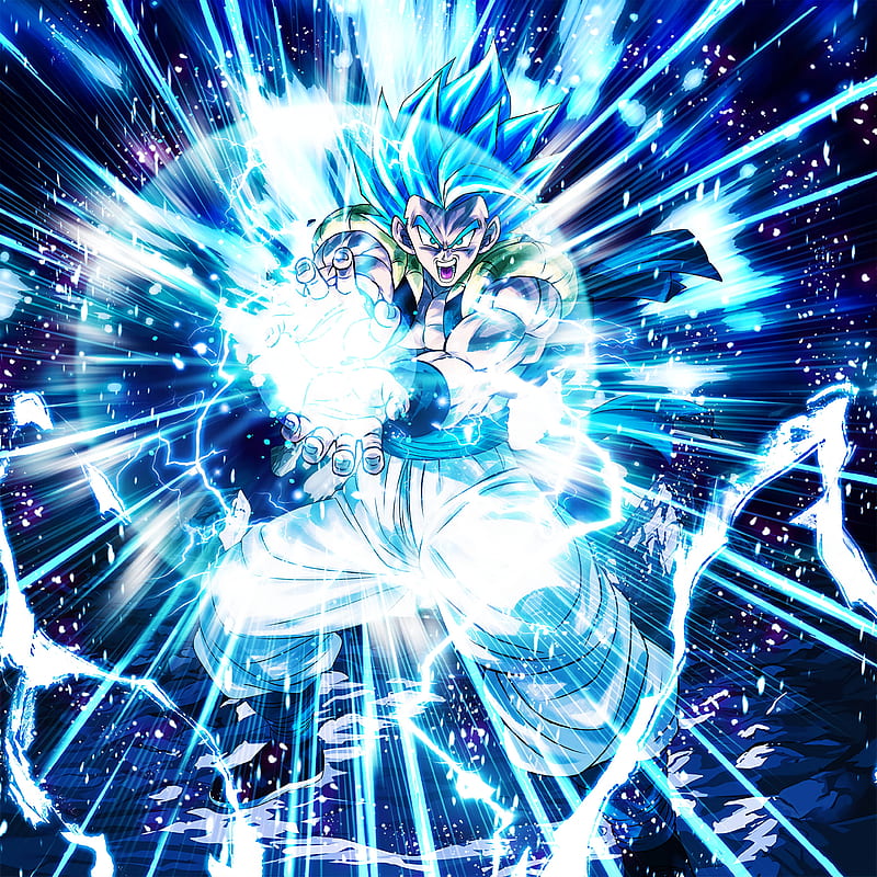 Gogeta Blue, dbs, full power, HD phone wallpaper