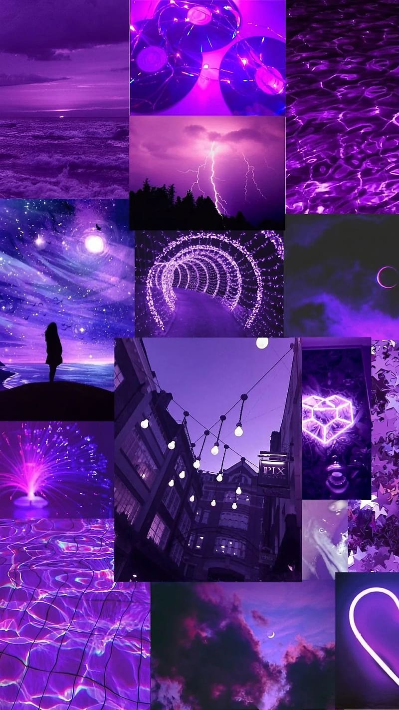 Cute Purple Aesthetic Lights, cute purple, purple aesthetic lights ...