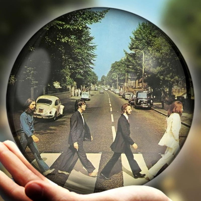 Abbey Road Bubble, band, bubble, fab4, legend, music, road, sixties, street, HD phone wallpaper