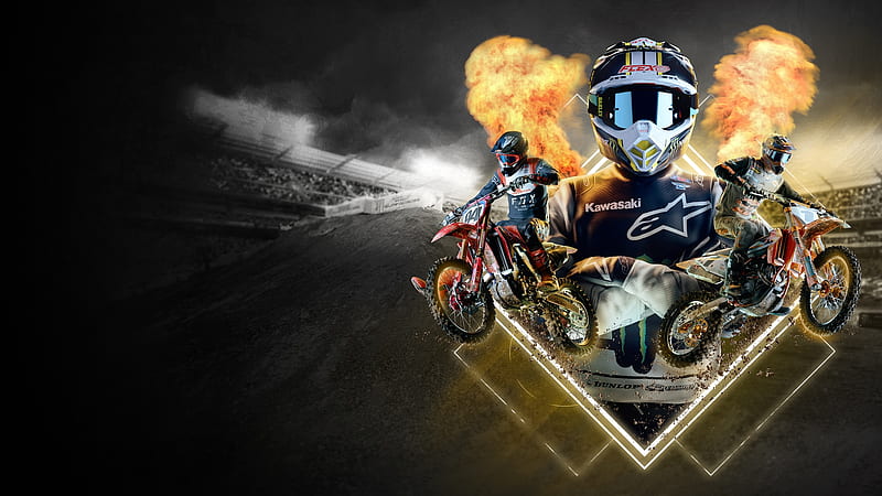 Video Game, Monster Energy Supercross - The Official Videogame 4, HD wallpaper