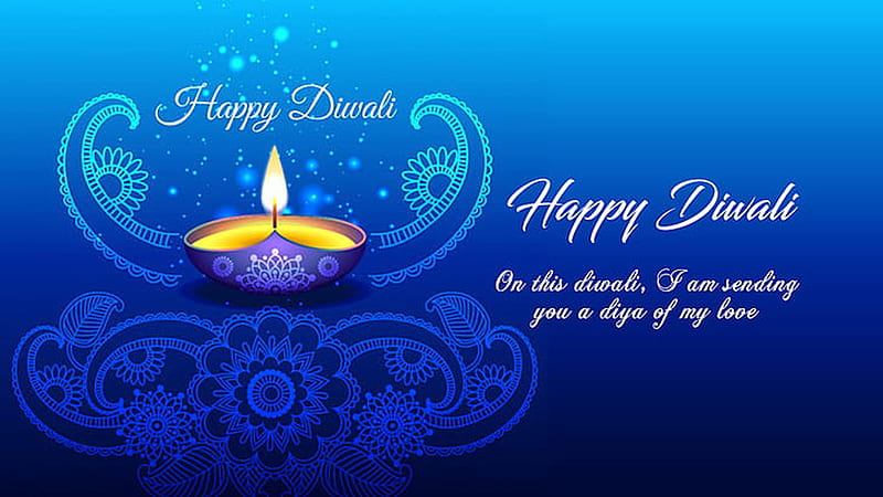 On This Diwali I Am Sending You A Diya Of My Love Diwali, HD wallpaper |  Peakpx