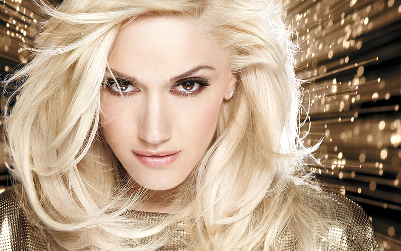 Gwen Stefani, loreal, makeup, beauty, no doubt, blondes, HD wallpaper
