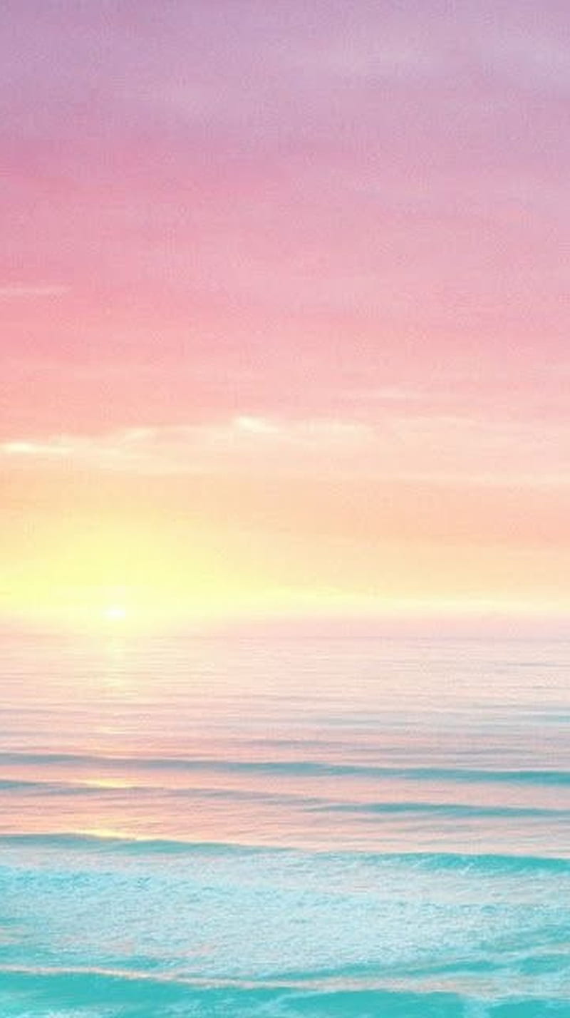Pastel Sunset, HD phone wallpaper