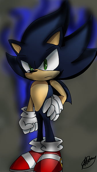 DARK SUPER TAILS  Sonic, Sonic fan art, Sonic fan characters