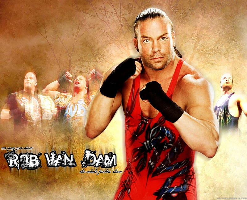Rob Van Dam, wrestling, rvd, wrestler, van dam, wwe, HD wallpaper