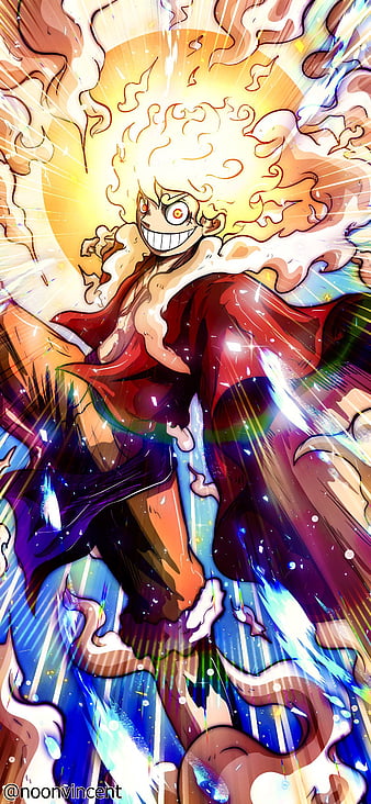 Luffy Sun God Nika (One Piece) 4K Wallpaper iPhone HD Phone #3991g