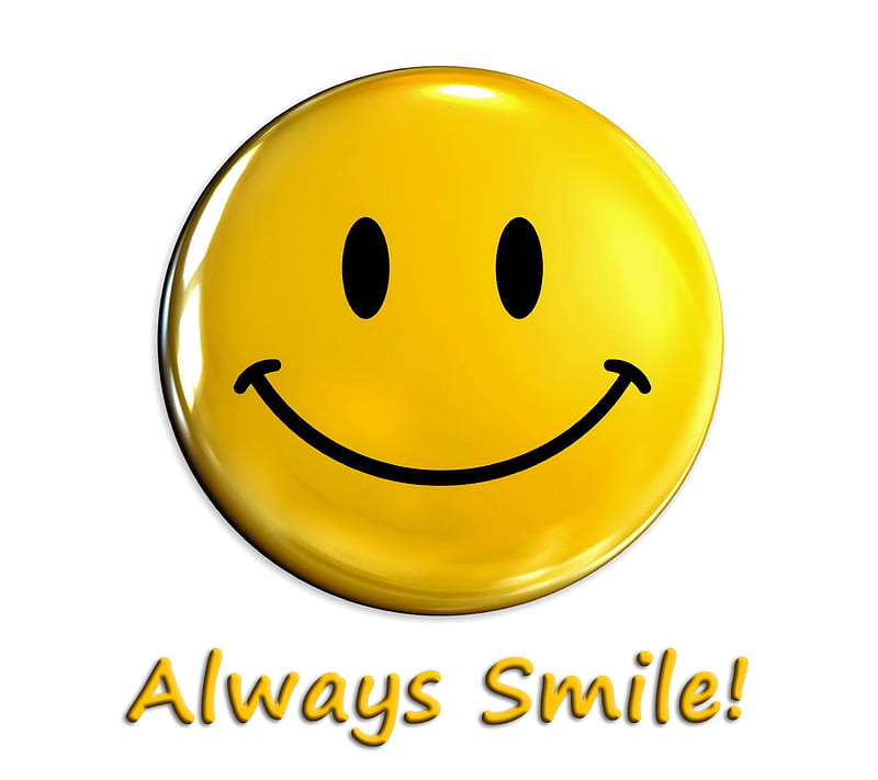 Always Smile, face, happy, smiley, HD wallpaper