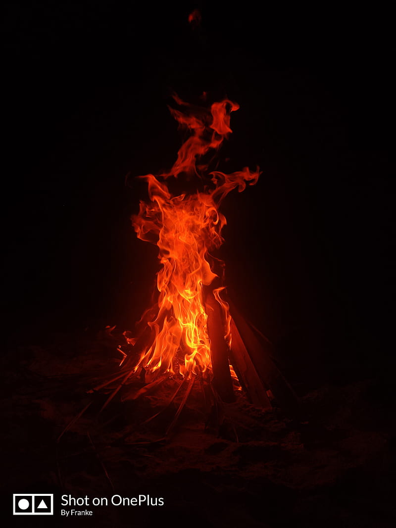 Bonfire Camp Dark Fire Night Hd Mobile Wallpaper Peakpx