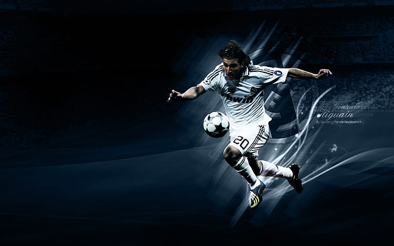 Soccer, Gonzalo Higuaín, Real Madrid C.F., HD wallpaper | Peakpx