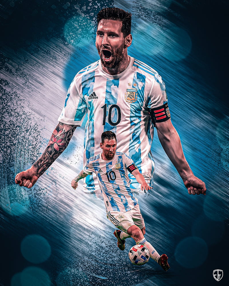 Messi, soccer, Argentina, Goat, football, Leo, HD phone wallpaper