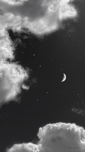 •Dream•, stars, abstract, sky, clouds, fantasy, moon, butterfly dream ...