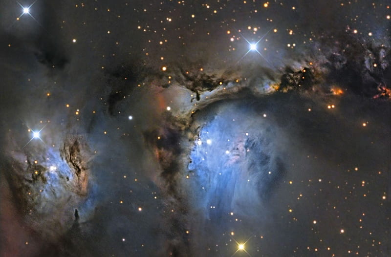 M78 and Orion Dust Reflections, stars, cool, space, fun, galaxies, HD wallpaper