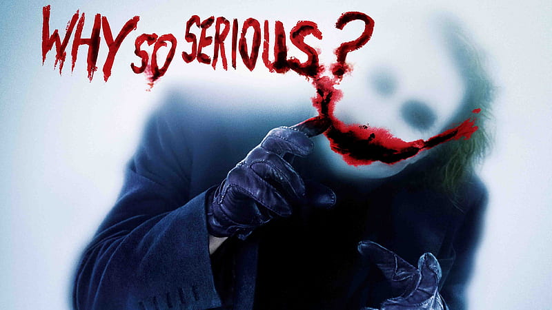 Joker Why So Serious, joker, artwork, digital-art, superheroes, HD wallpaper
