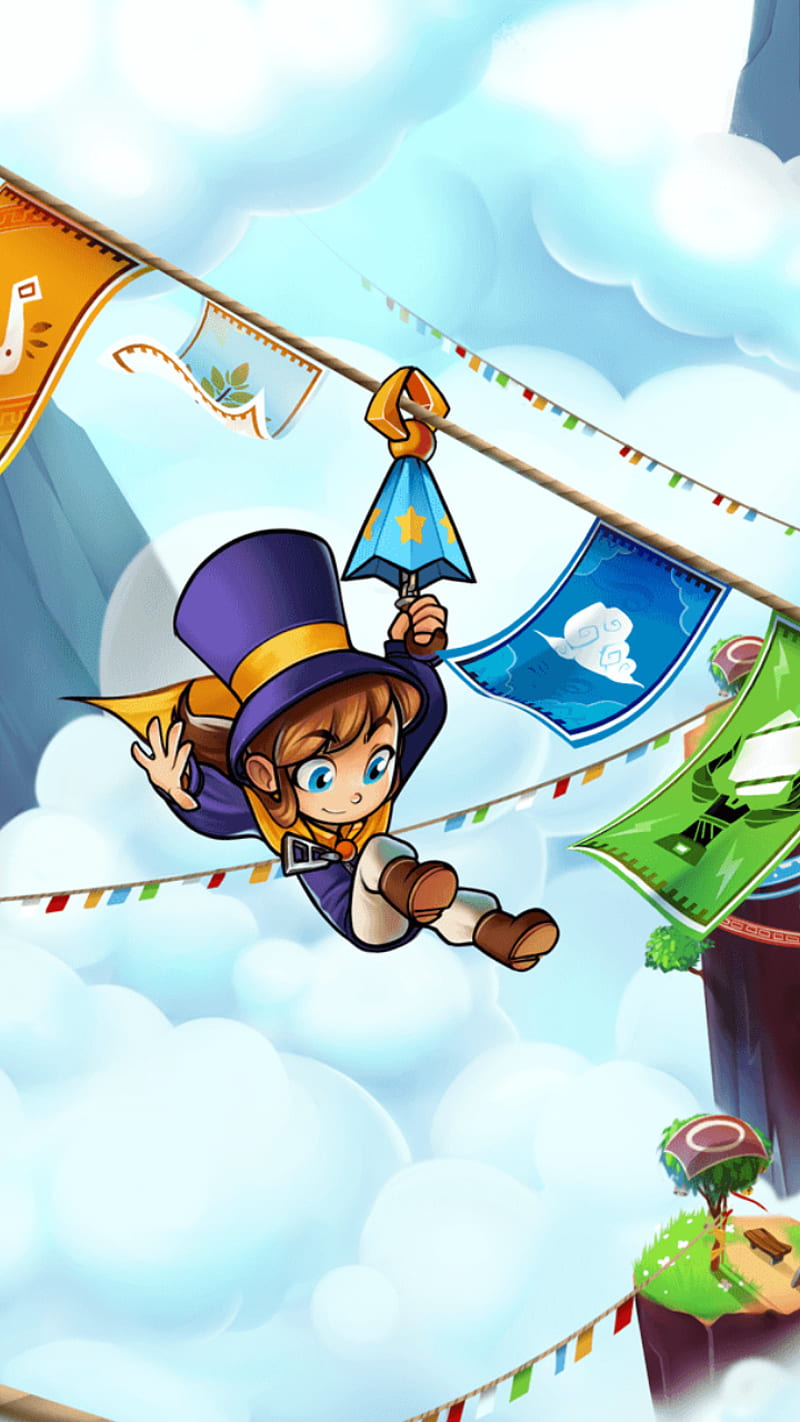 A Hat In Time  A hat in time Wallpaper Cute art
