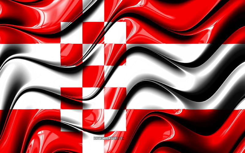 Hamm Flag Cities of Germany, Europe, Flag of Hamm, 3D art, Hamm, German cities, Hamm 3D flag, Germany, HD wallpaper
