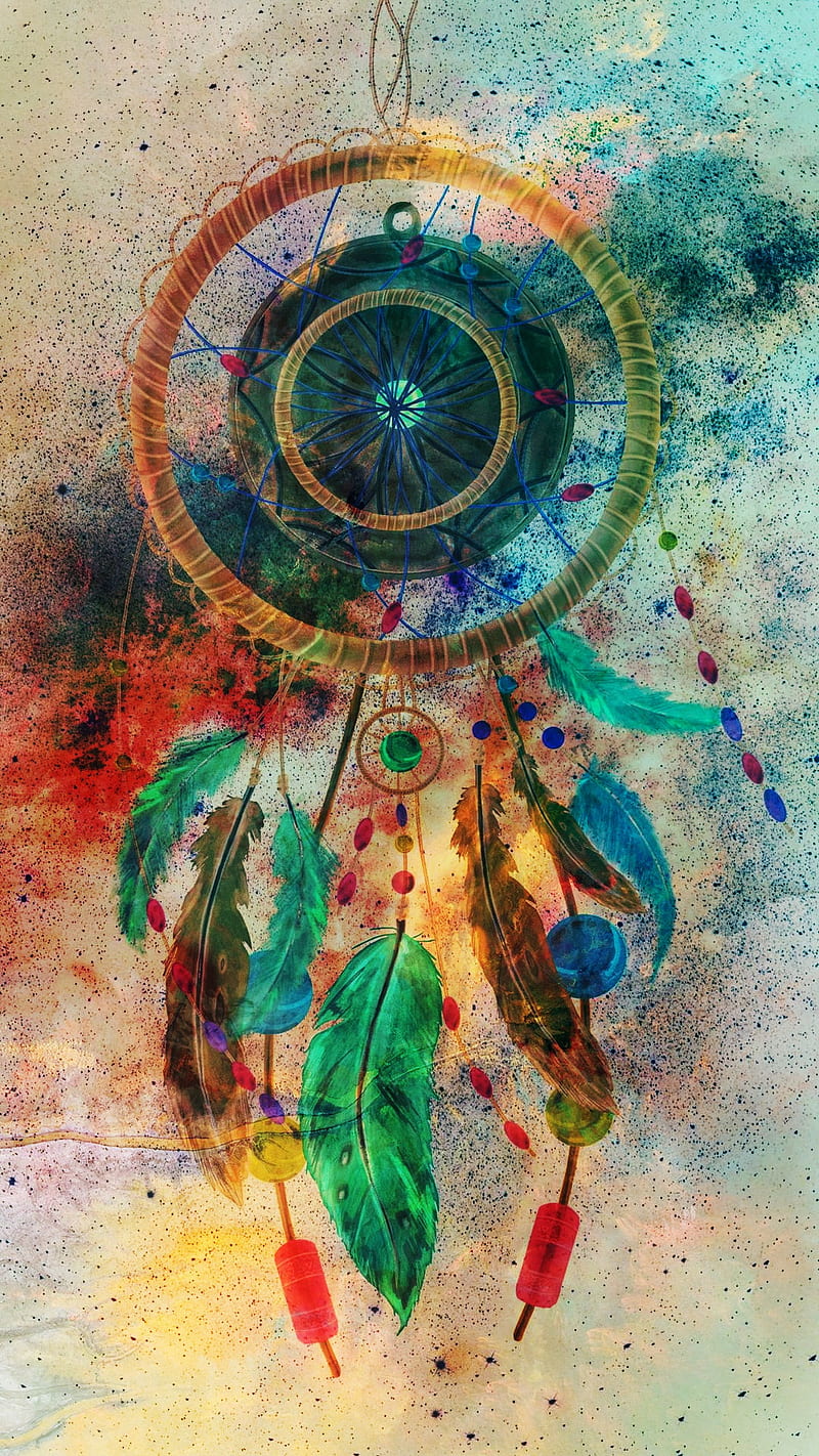 Rainbow Dreamcatcher, colorful, equality, extra, fun, life, pride, HD phone wallpaper