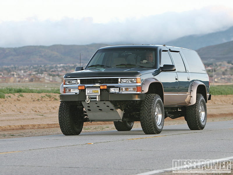Chevrolet Suburban 1994, vehicle, 4x4, suv, offroad, HD wallpaper