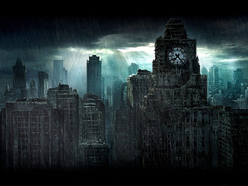 The end of the world, world, end, destruction, storm, HD wallpaper