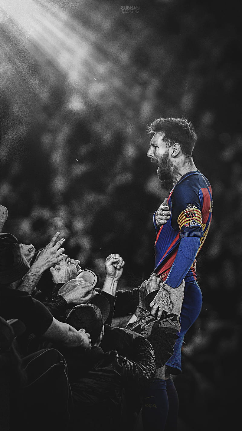 Messi, barcelona, crowd, football, goal, people, player, soccer ...