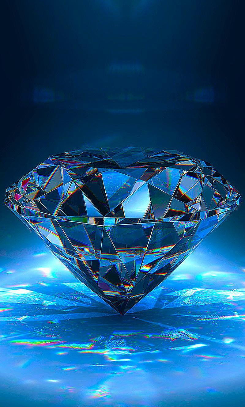 Blue Star, diamant, HD phone wallpaper