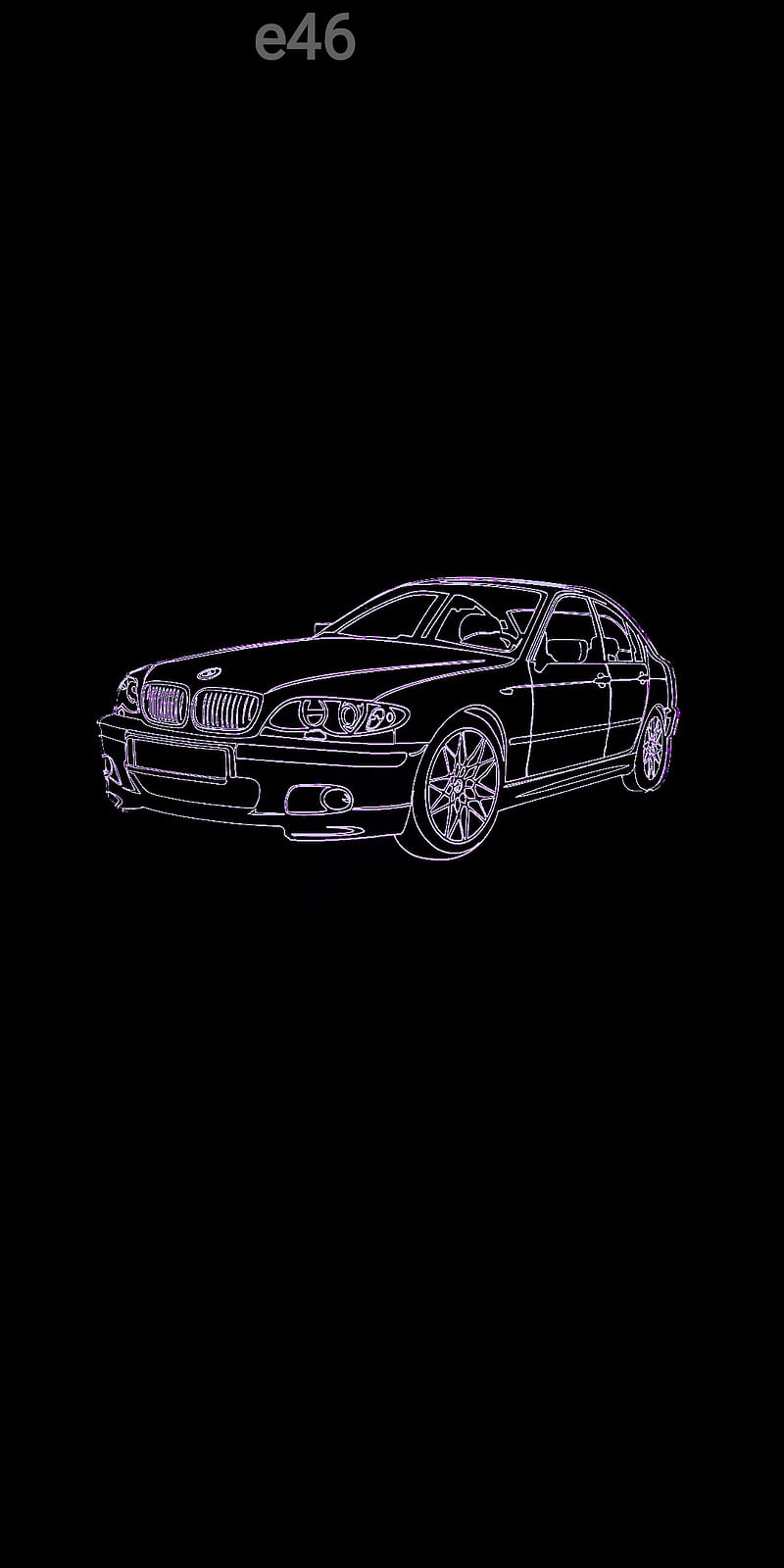 BMW E46, auto, black, car, e39, e60, e90, m3, romania, HD phone wallpaper