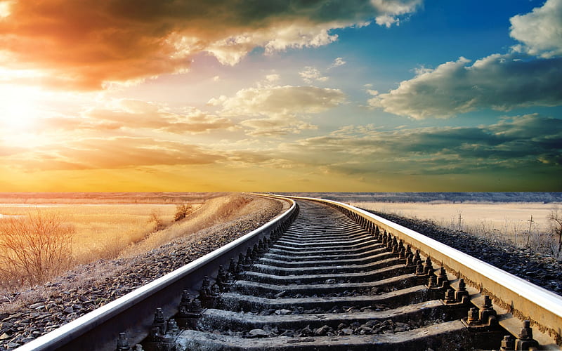 railway view-Trains and Railway Series, HD wallpaper