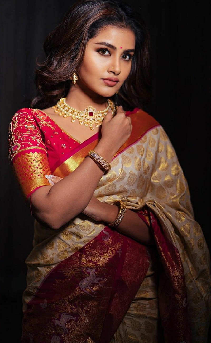 anupama parameswaran, actress, tollywood, HD phone wallpaper