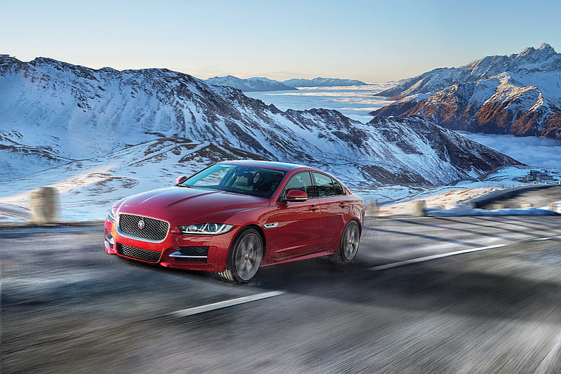 2017 Jaguar XE AWD, Sedan, Supercharged, V6, car, HD wallpaper