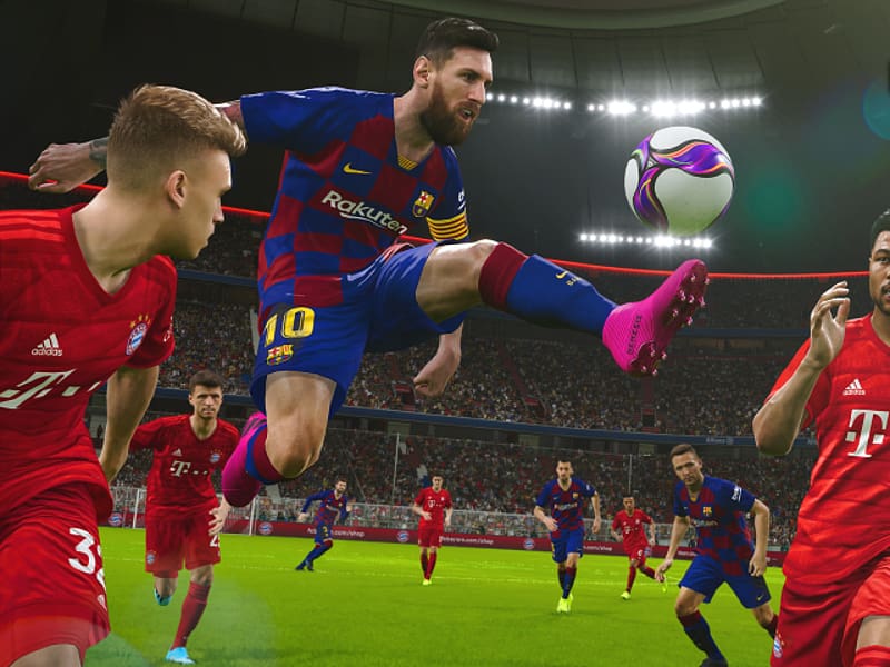 Video Game, Soccer, Lionel Messi, Efootball Pes 2020, Efootball Pro Evolution Soccer 2020, HD wallpaper