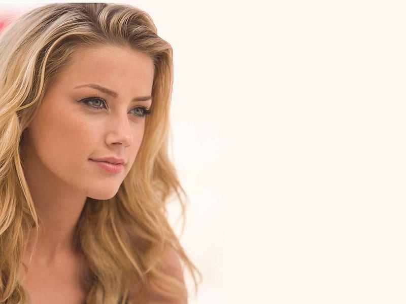 Amber Heard, model, actress, amber, heard, blonde, bonito, HD wallpaper