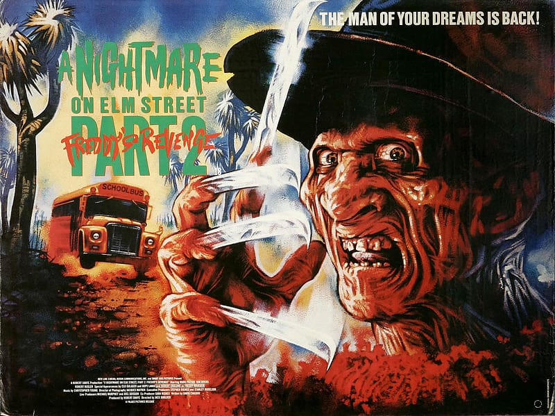 Blood, Creepy, Evil, Spooky, Movie, Horror, Scary, A Nightmare On Elm Street, A Nightmare On Elm Street 2: Freddy's Revenge, HD wallpaper