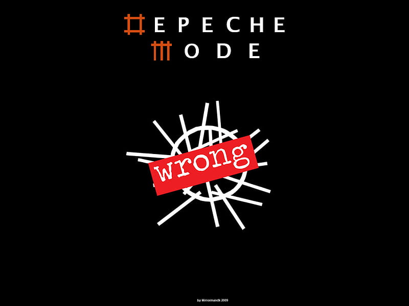 WRONG Depeche Mode , wrong, depeche mode, singel, sounds of the universe, HD wallpaper