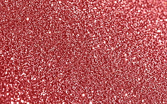 red glitter texture, creative red background, glitter, red shiny background, HD wallpaper